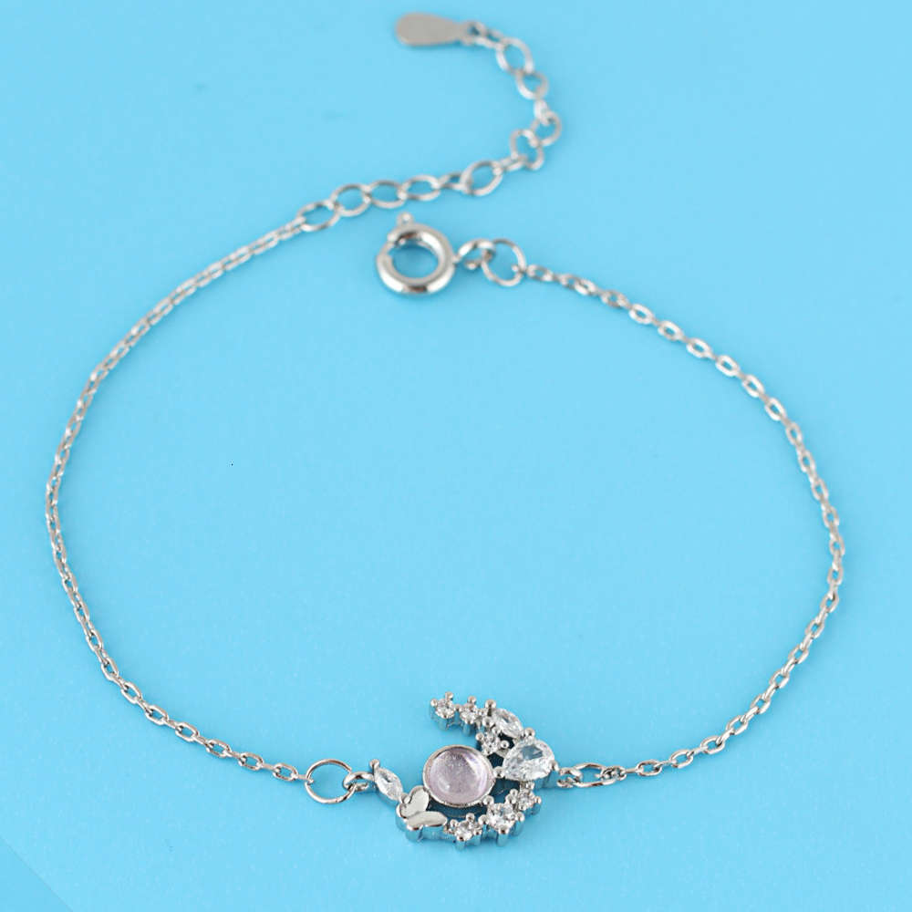 

Net red butterfly friend female 520 lover student gift Bracelet, Golden;silver