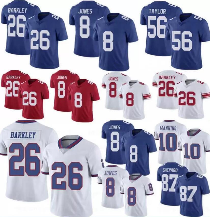 

Football Jersey New York''s Giants's Lawrence 26 Saquon Barkley 8 Daniel Jones 19 Kenny Golladay 10 Eli Manning jerseys stitched, Black;red