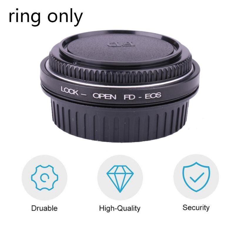 

Lens Adapters & Mounts For FD-EOS With Corrective Lens/glass FD Body Adapter EOS Ring To A4S5