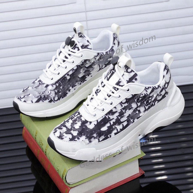 

2021 Sneakers Spring and autumn fashion catwalk design lace shoe bag series color matching platform luxury EUR35-46, Black