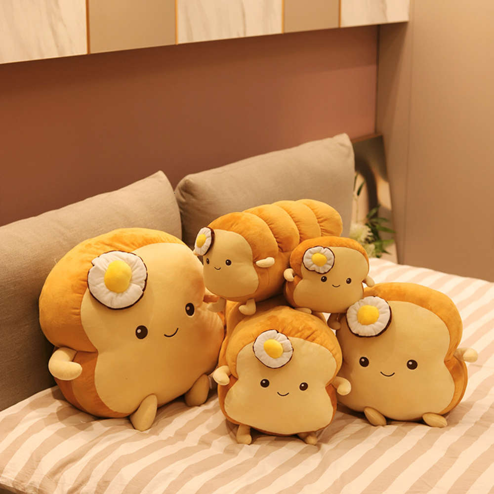 

creative imitation plush toy toast loaf pillow cushion doll, Blue