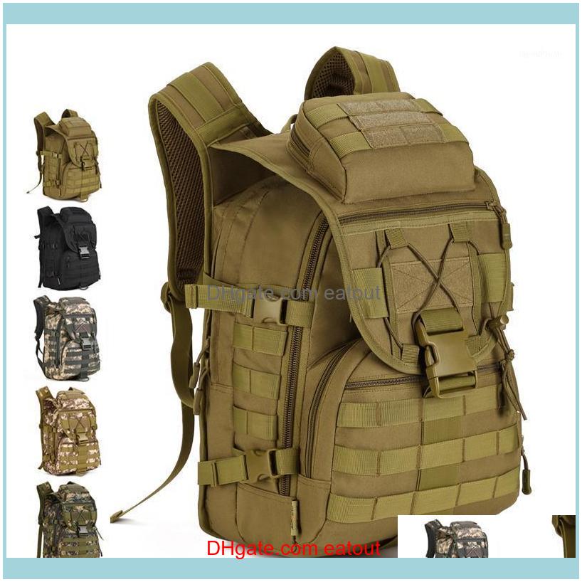 

Bags Sports & Outdoors40L Tactical Army Men Outdoor Climbing Hiking Travel Camping Sport Backpack Camouflage Survival Molle Backapck1 Drop D