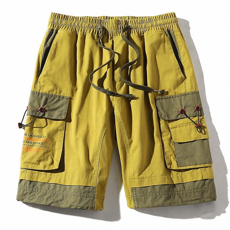 Men's Casual / Sporty Athleisure Shorts Drawstring Pocket Knee Length Pants Sport Daily Inelastic Solid Colored Breathable Outdoor Mid Waist Ar