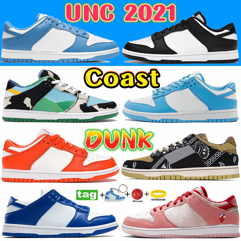 

Coast Dunk sb UNC 2021 Casual Designer Shoes White Black Chunky dunky Easter pink pigeon Shadow men women sneakers Kentucky SP Syracuse Chicago Navy luxury Trainers, Bubble wrap packaging