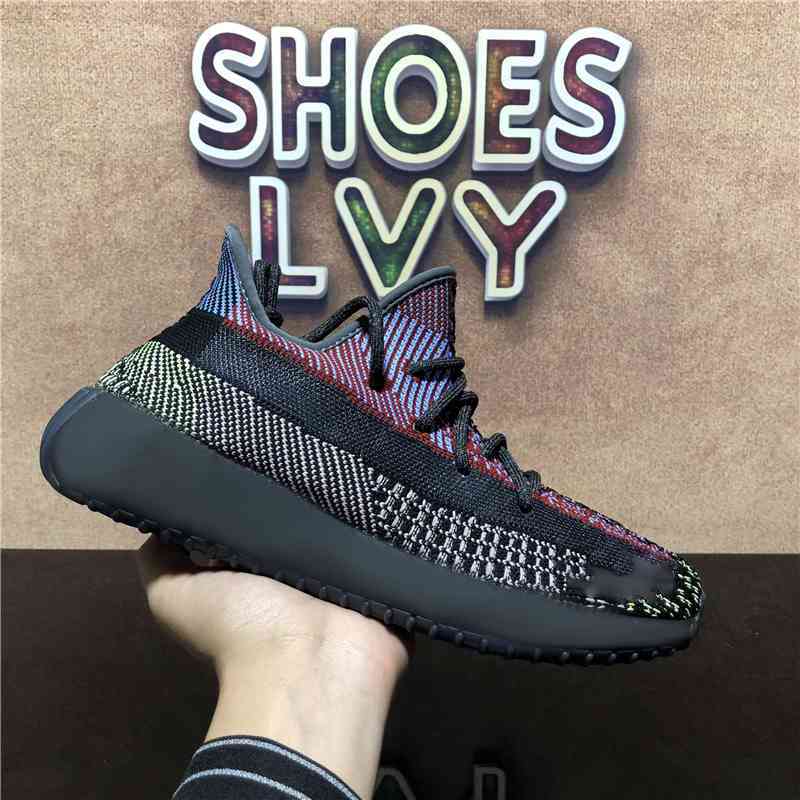 Top Quality Men Women Boost Running Shoes Pearl Stone Tail Light Cinder 3M Static Reflective Mesh Breathable Mens Womens Trainers Sneakers Chaussure
