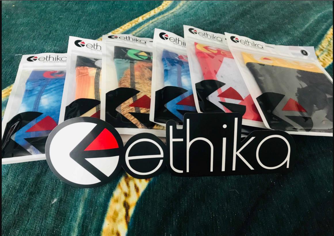 2022 Ethika Breathable Underpants Soft Mens Boxers Brief Letter Underwear For Men Sexy Male Shorts Boxer beach pants Quick Dry