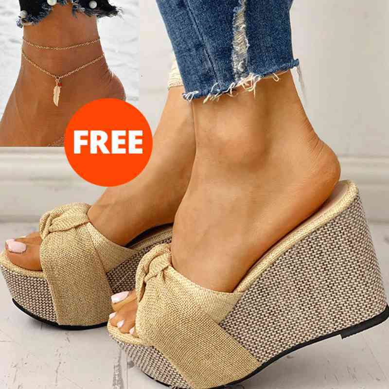 

leisure, Sandals women's sandals at slip on leisure platform, high heels, , for women 8IQM, 1# shoe box