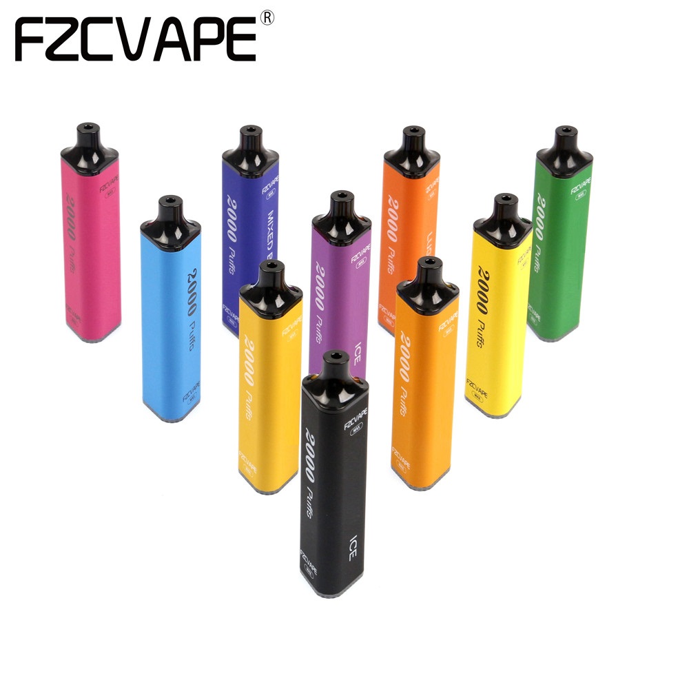

Original Fzcvape Max Disposable E Cigarette Kit 2000 Puffs 1000mAh 5ml Prefilled Triangle Vape Pen Pod Stick Vapor Bar System