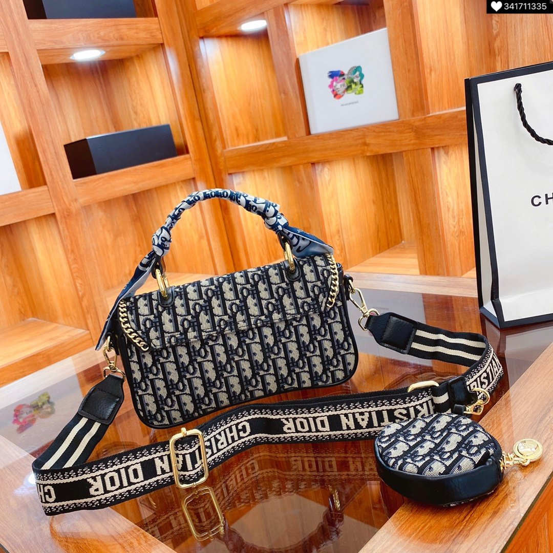 

Designer Fashion Casual Tote Bag Shoulder Bag Messenger Bag Handbag Wallet Handbag di or Backpack 04, Black