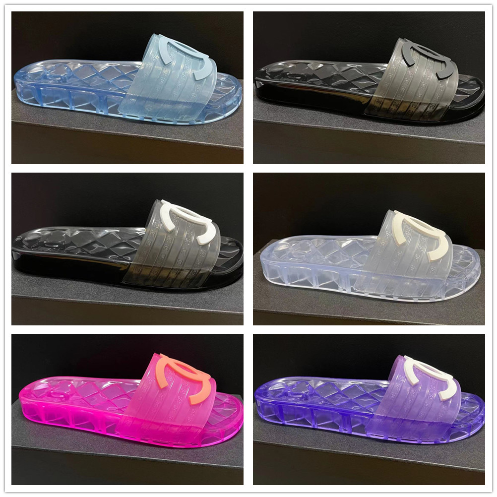 

2021Women Designers Flat Slides Sandals bottom slippers platform Alphabet lady High, 10