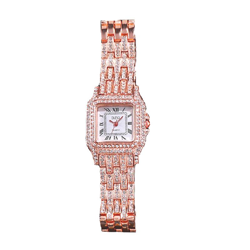 

Designer Women Watches Fashion Watch Ladies Diamond Quartz Gold Wrist Gifts For 2021 Wristwatches, Slivery;brown