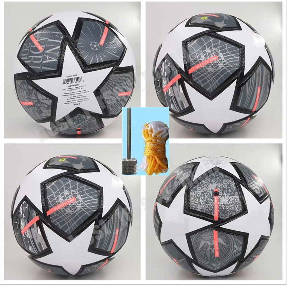 

2021 European champion Soccer ball 20 21 Final KYIV PU size 5 balls granules slip-resistant football