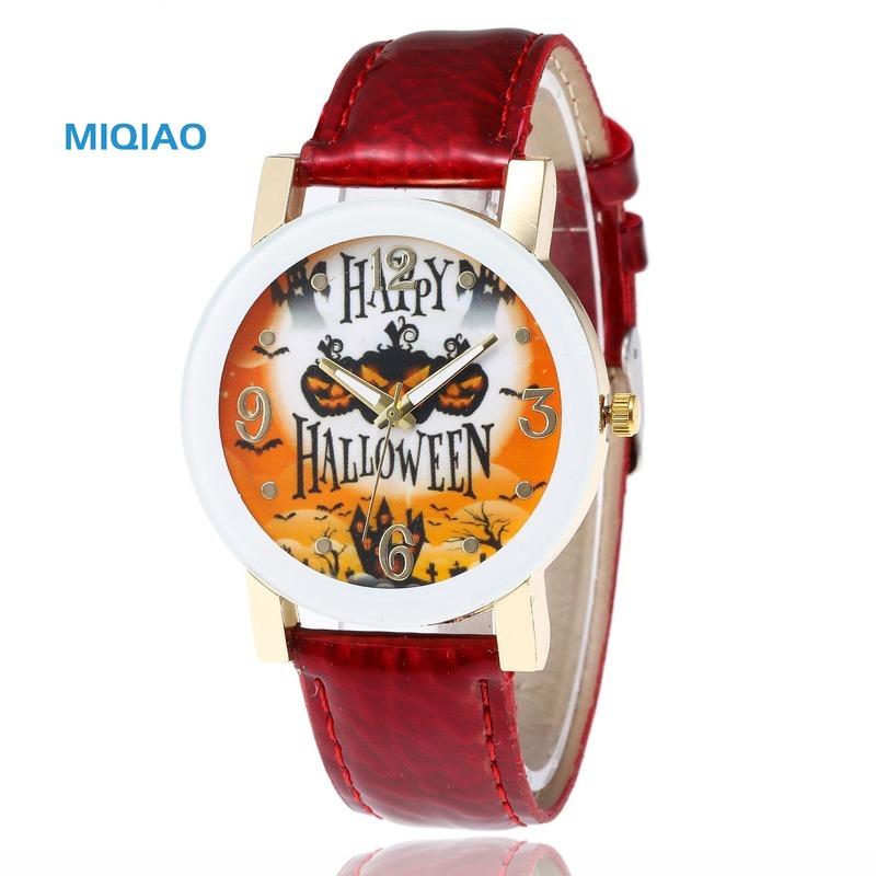 

Wristwatches Children's Watches Halloween Cartoon Watch Casual Boys Sports Quartz Kids Wristwatch Clock W42, Gold