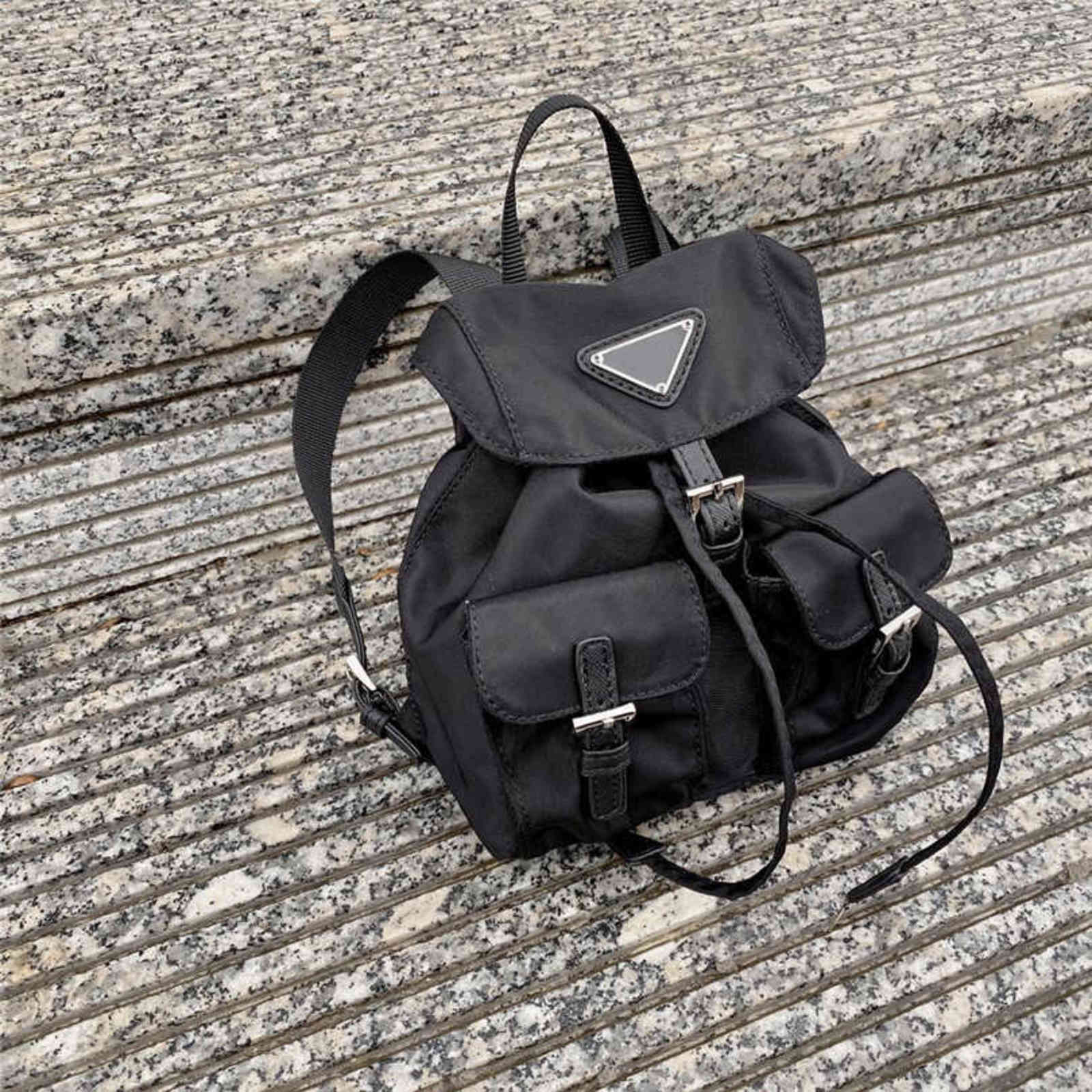 

Women Mini Backpack Shoulder Bags with Big and Small Sizes Designers Crossbody Backpacks School Bag, Style 2;big size:35x30cm
