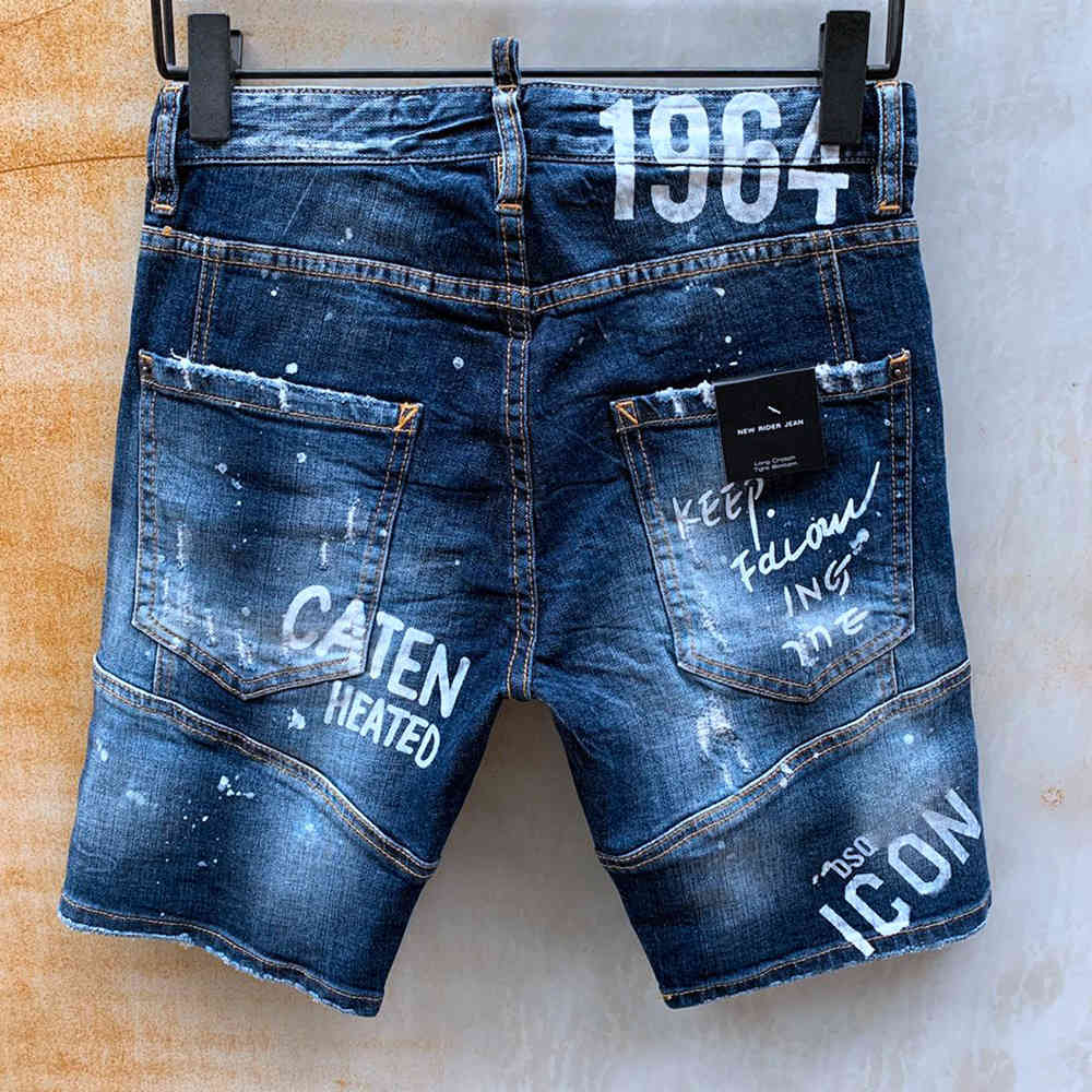 

Men's Jeans Men Mens Luxury DesignerJeans ny Ripped Cool Guy Causal Hole Denim Fashion Brand Fit Washed Pant 5149, As picture show