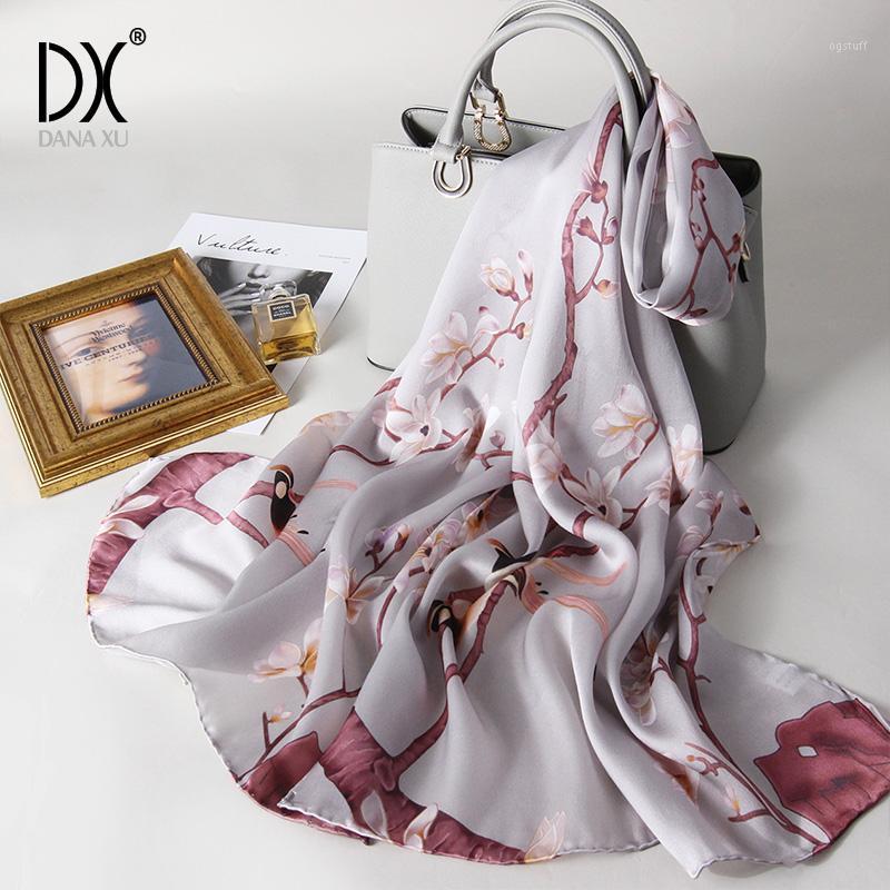 

Scarves Hijab Women Chiffon Silk Sunscreen Scarf Beach Towel Gradients Wholesale Large Size Face Shield Bandana, Blue;gray