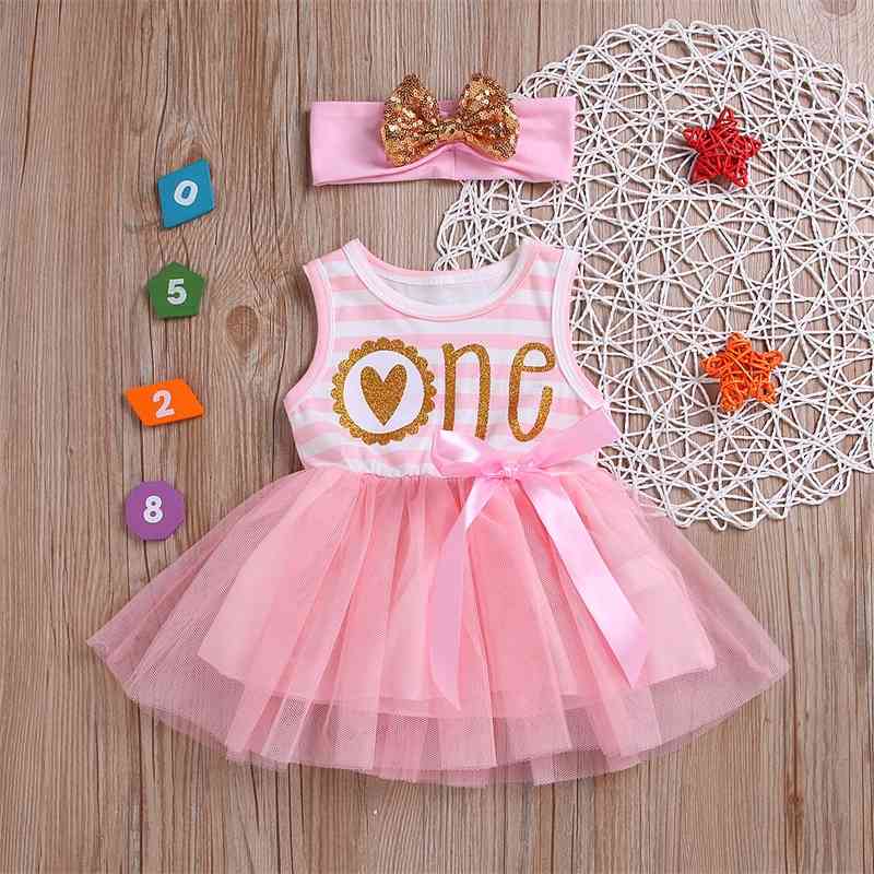 

children's sleeveless mesh dress girl's princess skirt, White