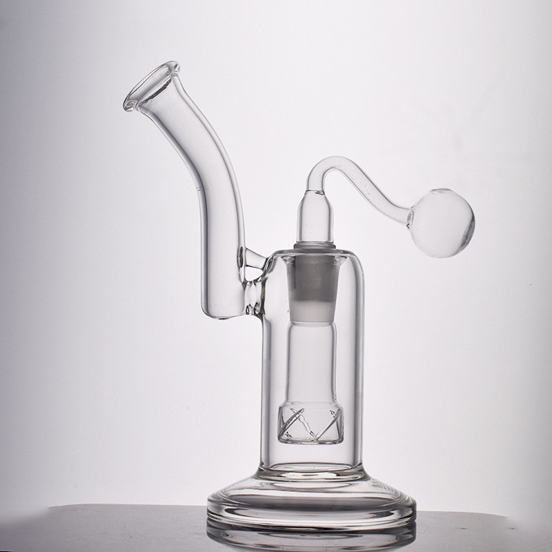 

1pcs Glass Bong Vortex beaker Bongs Matrix Cages Percolator Dab Oil Rigs Mobius Matrix beaker Bongs Bubbler with 18mm glass oil burner pipe