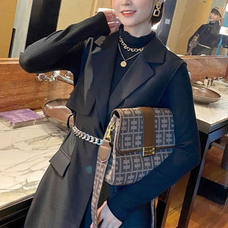 

new women's bag fashion versatile small square contrast color printing diagonal cross single shoulder Purse_Outlet_7W0W, Green