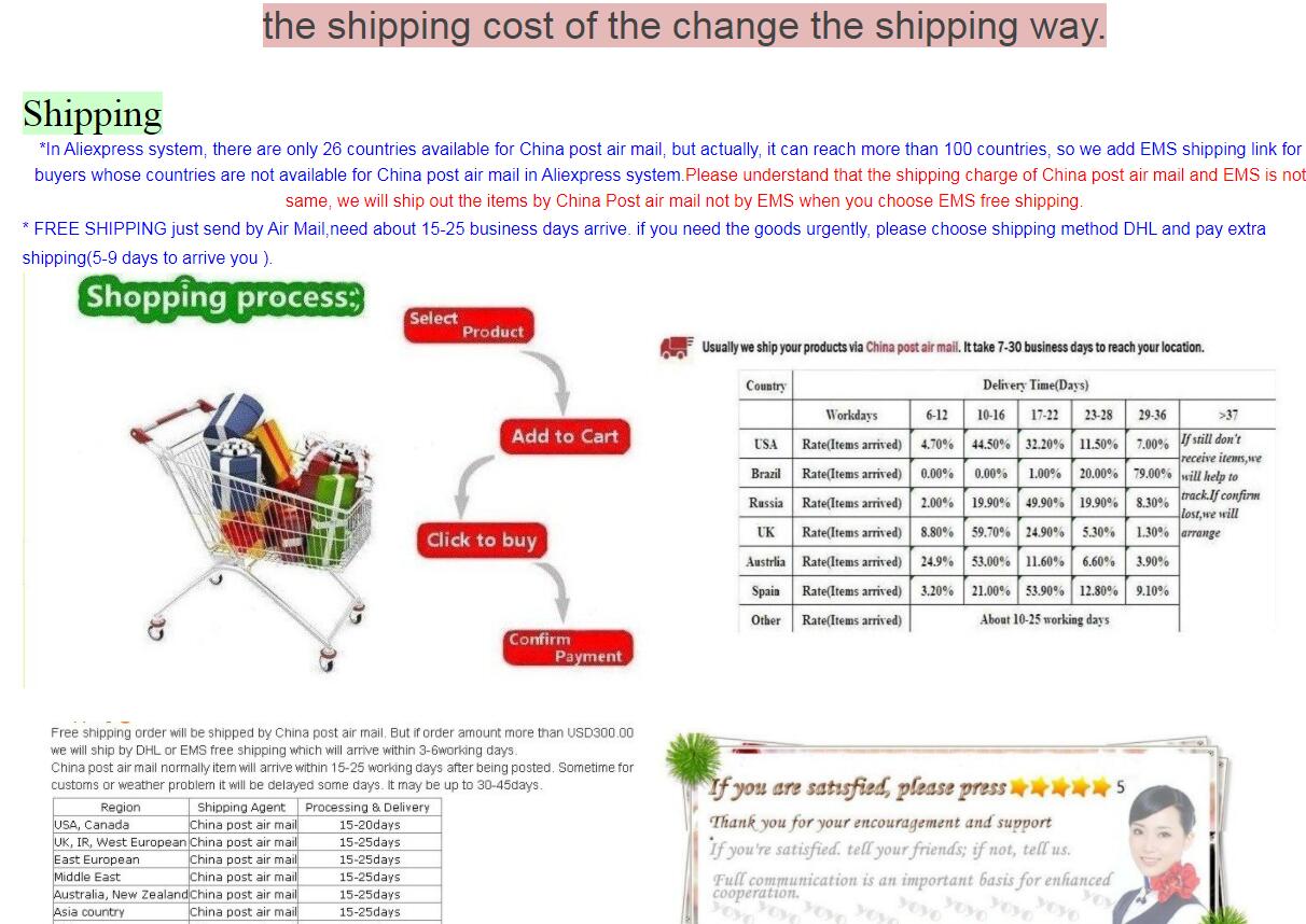 

the shipping cost of the change the shipping way., Silver