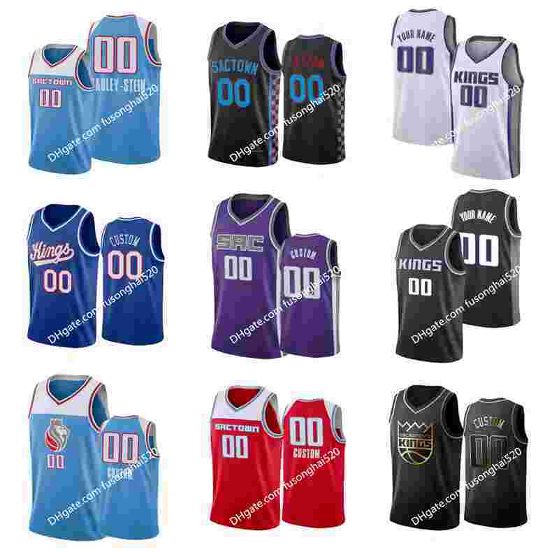 

2021 Basketball Draft Pick Jerseys Tyrese 0 Haliburton Jahmius 3 Ramsey De'Aaron 5 Fox Robert 13 Woodard II Marvin 35 Bagley III Jerseys, Black;red