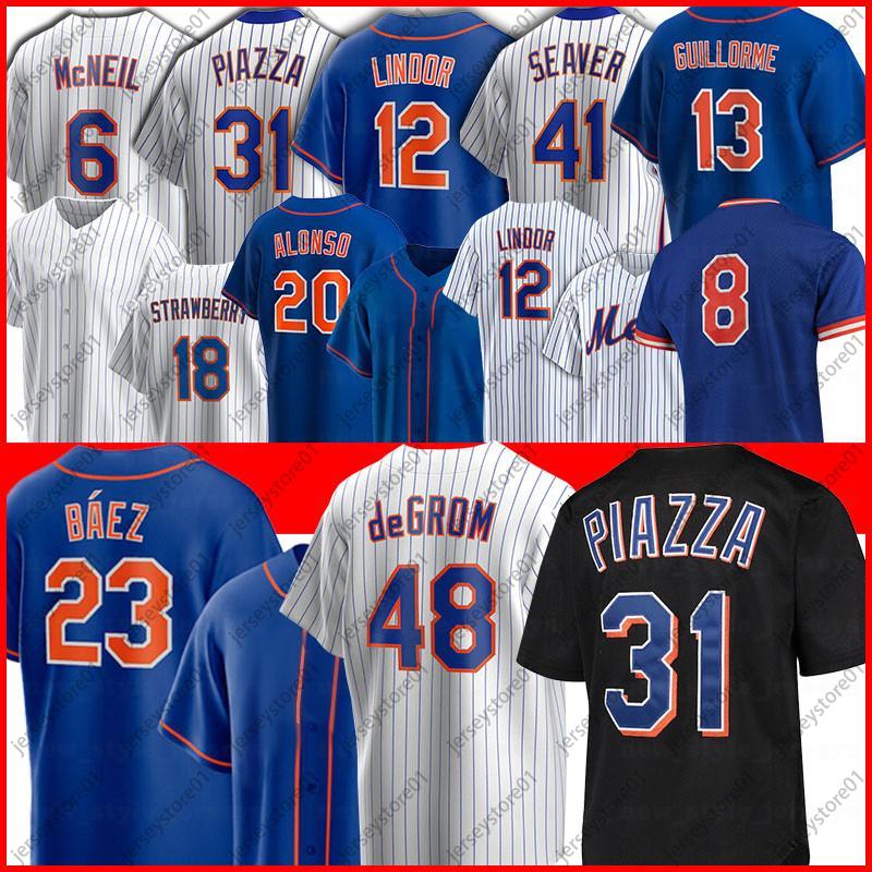 

2014 Cheap 23 Javier Baez 48 Jacob deGrom Mets Baseball Jerseys 20 Pete Alonso 12 Francisco Lindor 18 Darryl Strawberry 17 Keith Hernandez 52 Yoenis Cespedes Piazza, Women(da du hui)