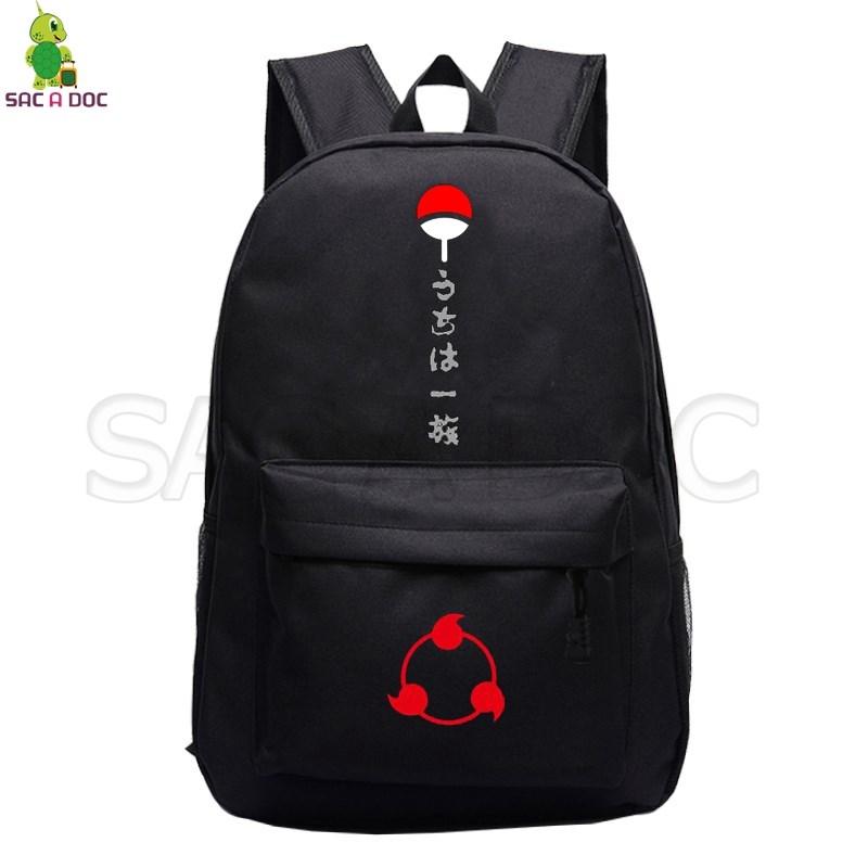 

Backpack Naruto Uchiha Clan Sasuke School Bags For Teenage Girls Boys Sharingan Akatsuki Laptop Casual Travel Rucksack