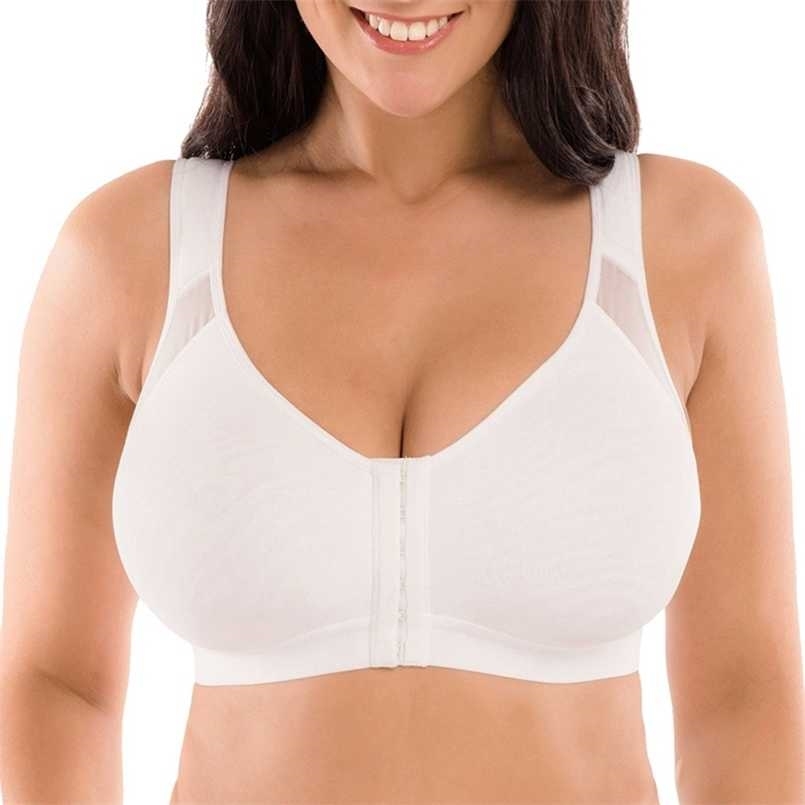 

5XL Posture Corrector Lift Up Bra Women Active Bra Cross Back Bra Breathable Underwear Shockproof Support Fitness Vest Bras 211110