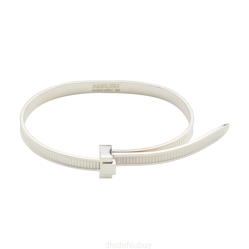 

2022 New Ambush Hip Hop Chain Simple Personality 925 Sterling Silver Easy Pull Bracelet Niche Fashion Adjustable Personal Gift for Women Free Ship Brand Vivc