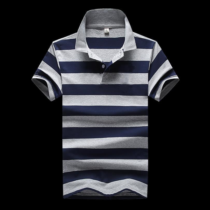 

lightweight shirt mens polos cotton short sleeve summer striped refreshing breathable, White;black