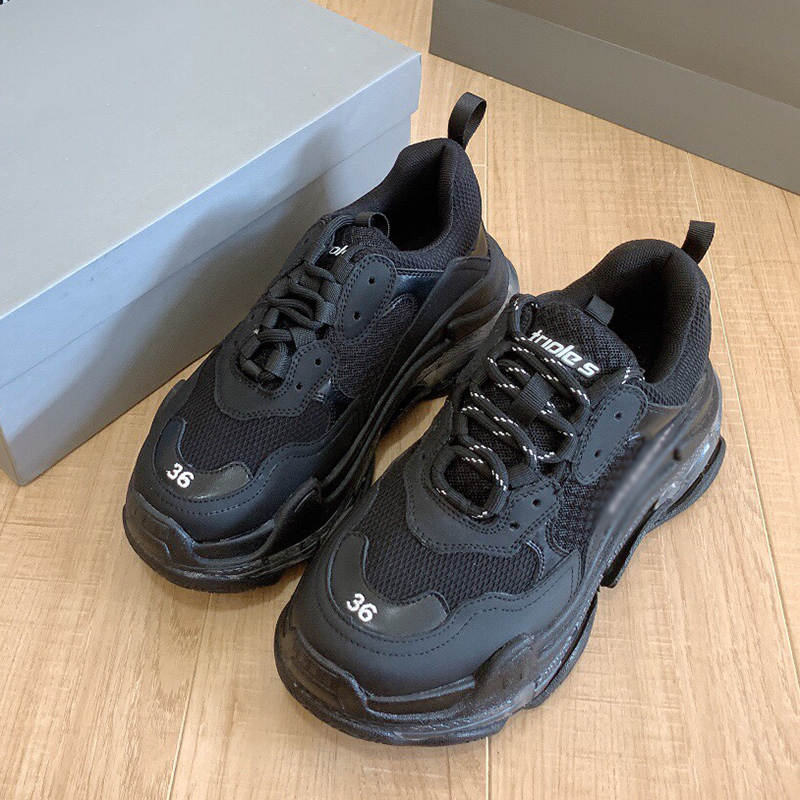 

Designer BA Women Triples Platform Boots 2021s Paris Brand Old Dad Trainers Luxurys Designers Shoes Men Sneakers Sport Trainer Flat Chaussures Sneaker High Quality, 01