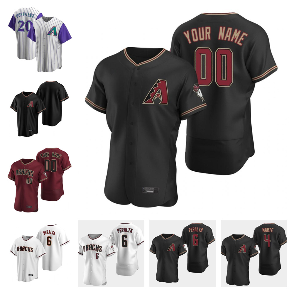 

2021 Arizona Jersey Mens Patrick Corbin Alex Young Luke Weaver Bo Takahashi Jimmie Sherfy Red Black Diamondbacks Baseball Jerseys Custom, Blue;black