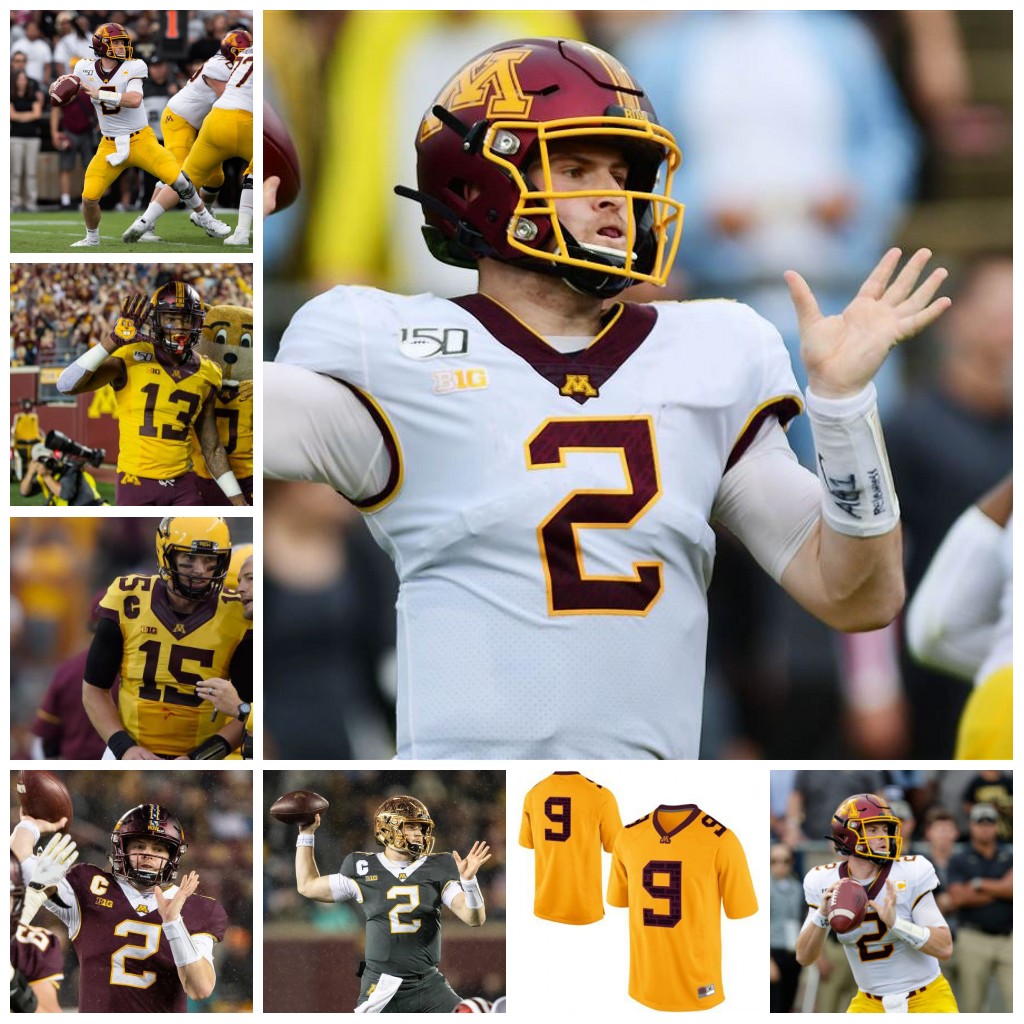 

Custom NCAA Minnesota Golden Gophers R. Smith 4 Shannon Tanner Morgan Brooks Seth Green Bryce Williams Brevyn Spann-Ford Johnson Jersey