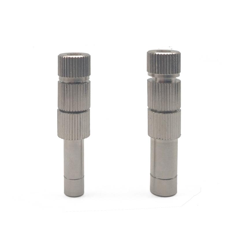 

Watering Equipments Low Pressure Fog Mist Nozzle With Filter Copper 0.1-0.5mm Slip Lock Quick-connect Nozzles Agriculture Cooling Sprayer, 0.1mm 6mm