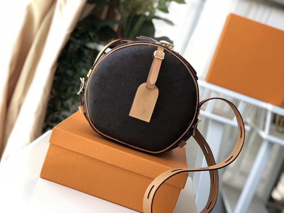 

Bag M68276 Mini Boite Chapeau Women HANDBAGS ICONIC BAGS TOP HANDLES SHOULDER BAGS TOTES CROSS BODY CLUTCHES EVENING, Black