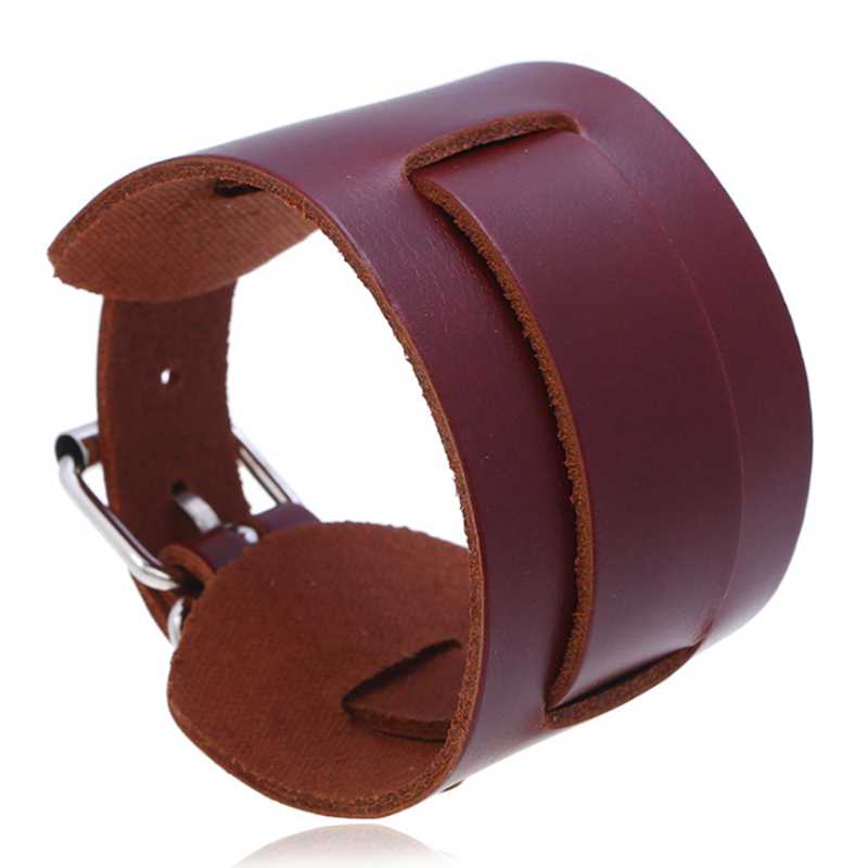 

Charm Bracelets Vintage Personality Jewelry Leather Bracelet Punk Characteristic