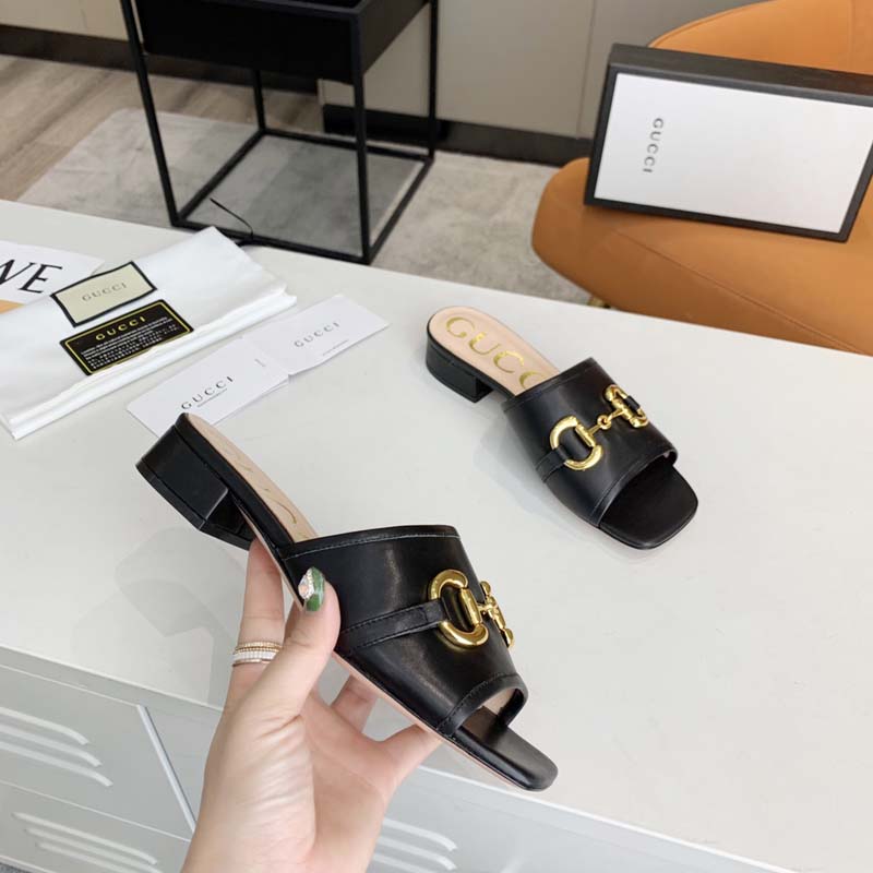 

gucci Fashion women gg sandals Bohemian Diamond Slippers Woman Flats Flip Flops Shoes Summer Beach slides Sandal bagshoe1978 050, Black