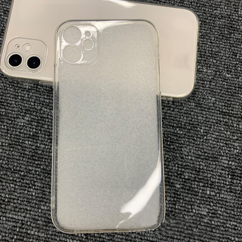 

Transparent Cases for iPhone XR to 12 housing, Ultra-thin Soft TPU Protector