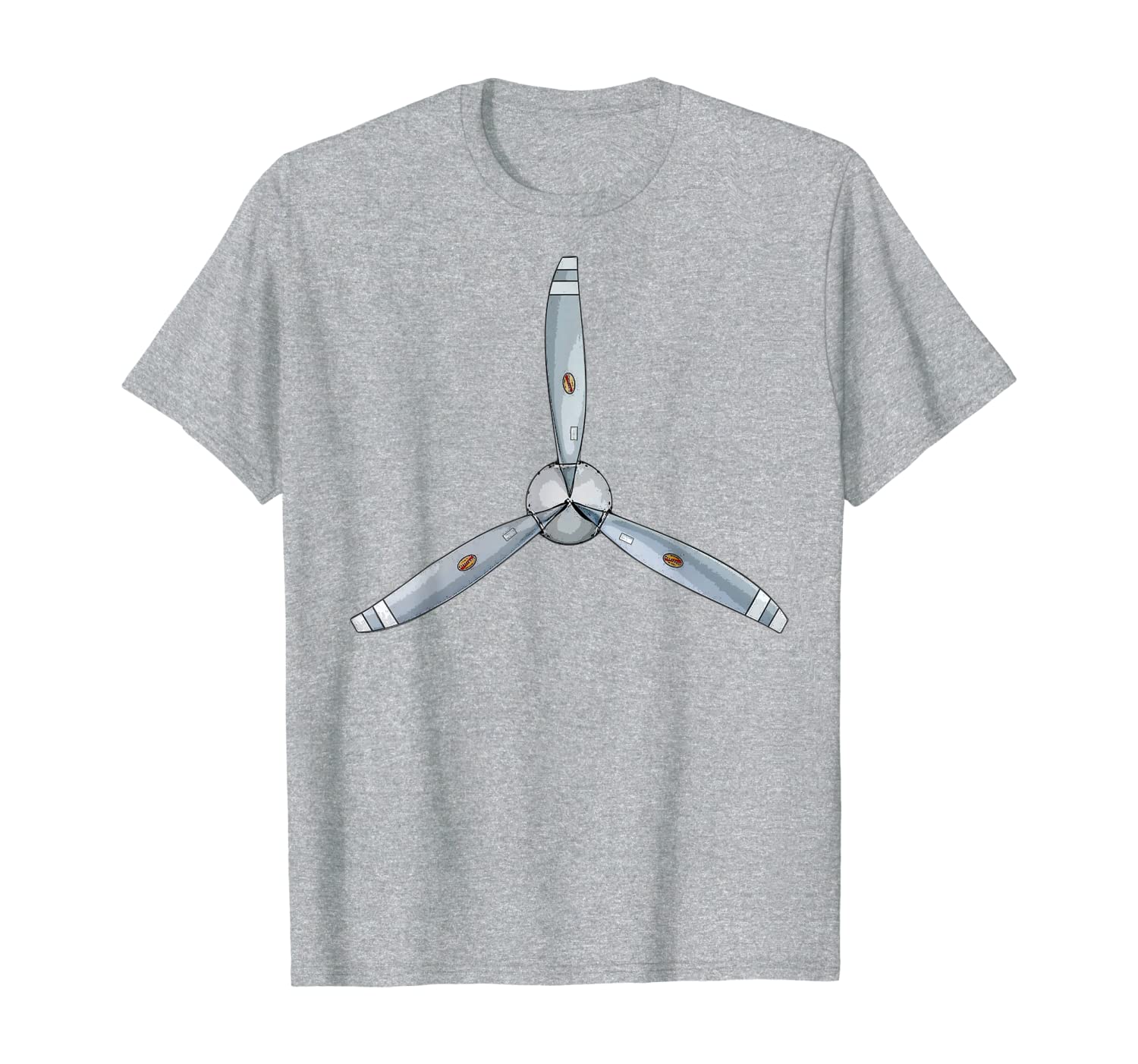 Aircraft Propeller Tee Pilot airplane prop aviation T-Shirt-image-702616604