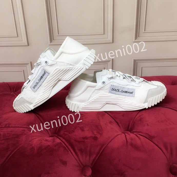 

2021 top fashion Studded boots Triple White Shoes Mens womens Casual Sneakers Cow Leather Trainers sport 35-41, 18