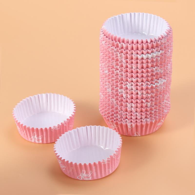 

Other Festive & Party Supplies 200pcs Heat Resistant Cupcake Wrappers Oil-proof Paper Tray Round Cake Liner Baking Cup Wraps For Wedding Bir