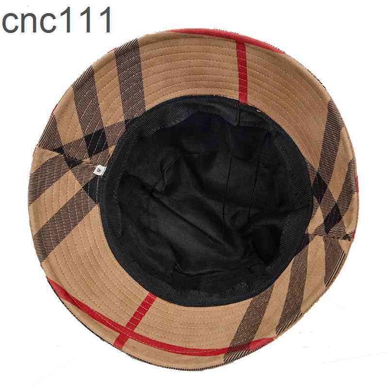 

Fashion Spring Autumn and Summer New Color Plaid Artificial Suede Basin Hat Casual Folding Warm Women's Fisherman's Cap, Blue;gray