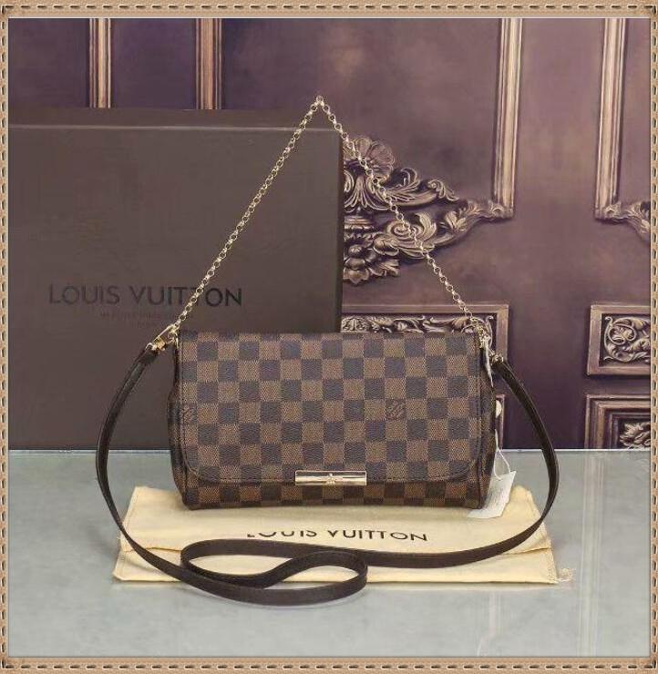 

2-1Lady Shoulder Bags Fashion Chain Crossbody Bags LV LOUIS 1 VITTON Ladies Handbags Women Cosmetic Bag Wallet