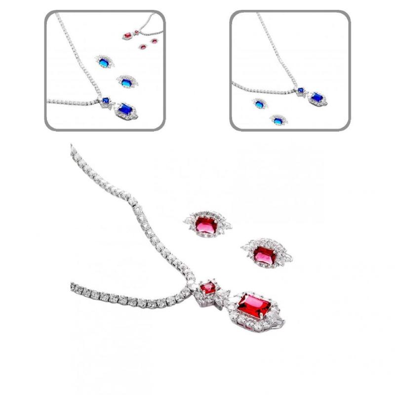 

Pendant Necklaces Easy To Wear Eco-friendly Rhinestone Evening Party Necklace For Special Day