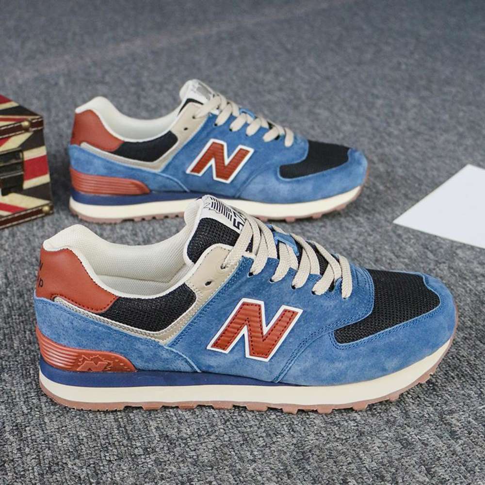 N Word Express Nouveaux Chaussures à la mode Spring and Automne Bailun Cool Cool Running NB Wild Mesh Mesh Hommes et Femmes Source de vol de tenn