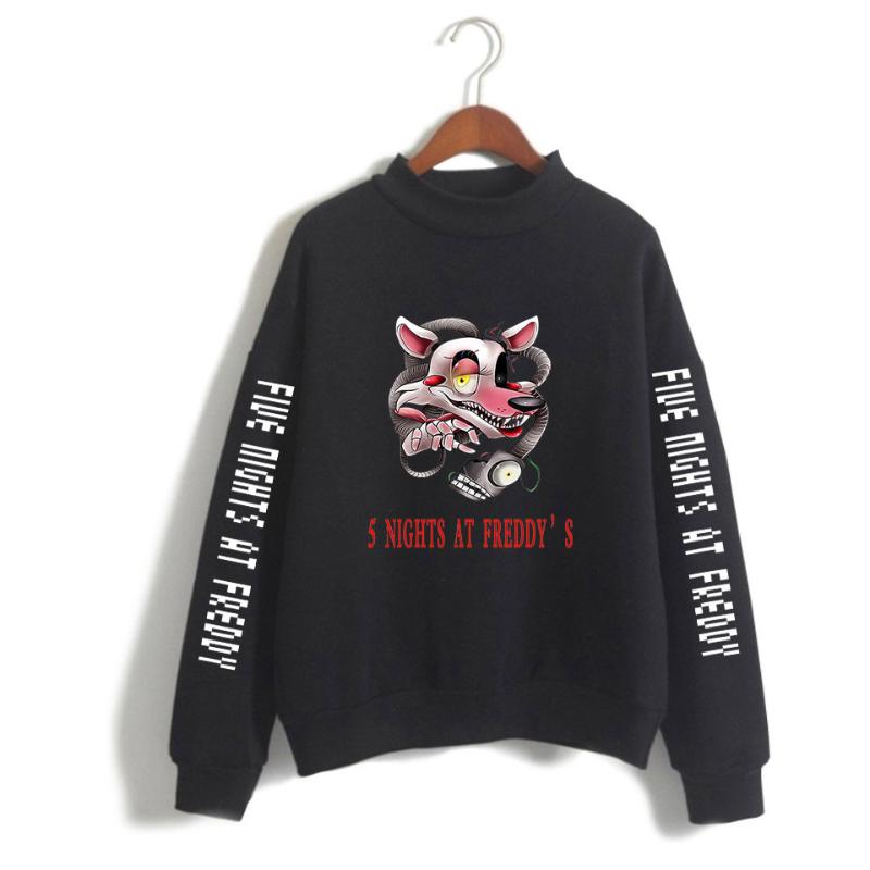 

Women's Hoodies & Sweatshirts Men Hoodie Fnaf Sweatshirt Five Nights At Tracksuit Harajuku Cartoon Bear Women, Black