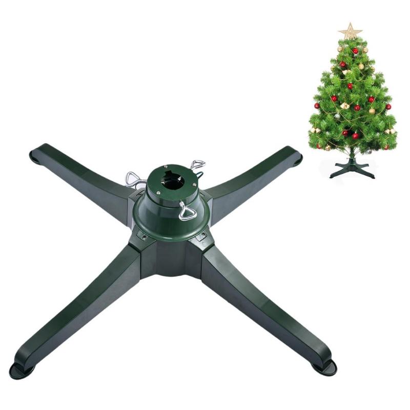 

Christmas Decorations AU/US/UK/EU Plug 66/88cm Tree Electric Rotating Base Stand Xmas Bottom Support Holder Decoration Parts