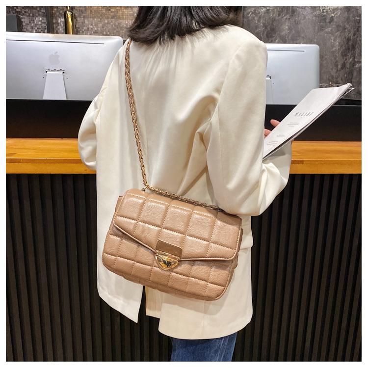 

Evening Bags 2022 Women Crossbody Pu Leather Fashion Chain Shoulder Messenger Female Bag Sac Luxe, Small coffee bag