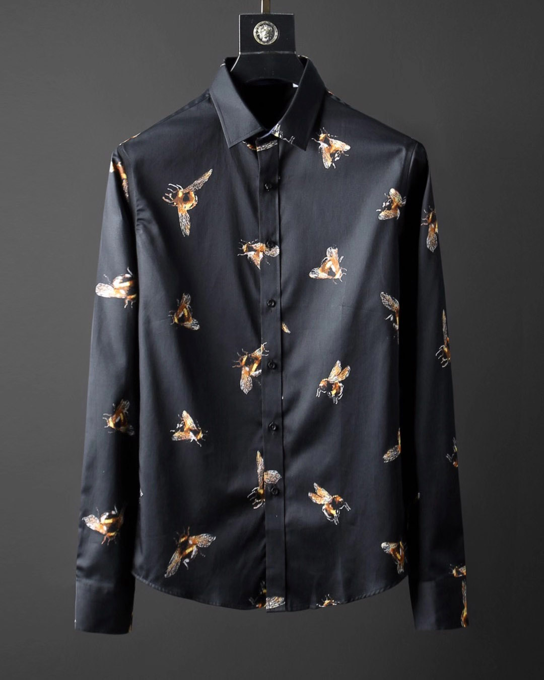 

Mens Designer Shirts Brand Clothing Men Long Sleeve Dress Shirt Hip Hop Style High Quality Cotton 2021New Arrival 107, 2720