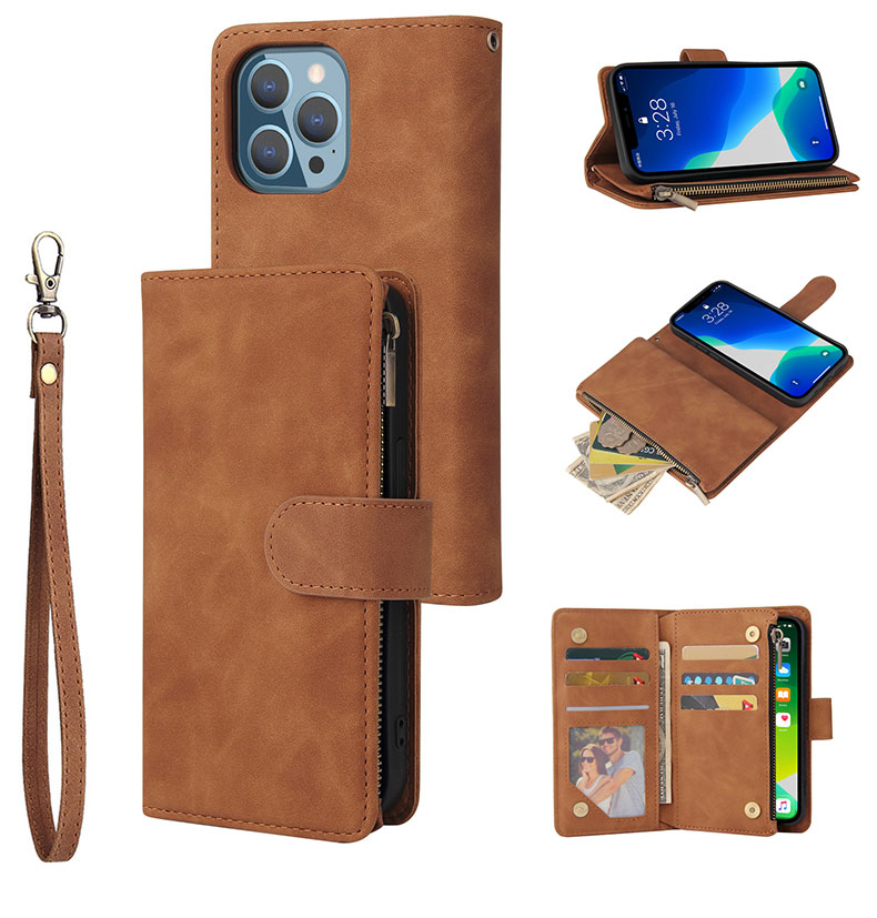 

Mobile phone case insert flip wallet mobile phones cases multifunctional fashion iPhone